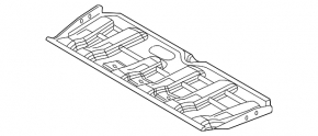 Protecția pentru bara de protecție față a modelului Ford Explorer 16-19