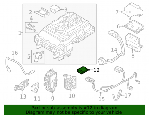 Блок ECU компьютер двигателя BMW i3 14-21