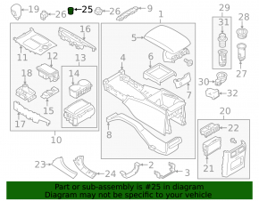 Переключатель режимов езды Infiniti JX35 QX60 13-20