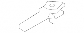Suport radiator jos stanga Audi A4 B9 17-20 2.0T plastic
