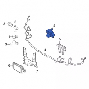 Cameră video spate Ford Escape MK4 2020-22