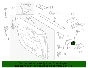 Кнопка блокировки двери передняя правая Mazda CX-50 23-26