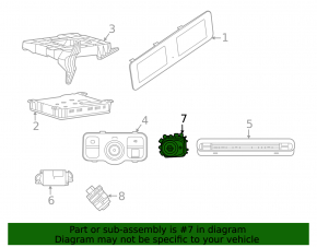 Кнопка Start/Stop Mercedes W167 GLE 350 450 20-26