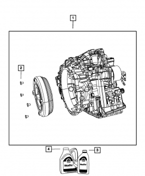 АКПП в сборе Jeep Patriot 11-17 2.4 AWD CVT