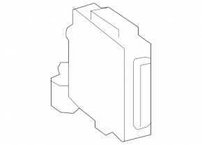 HEADLAMP HEADLIGHT SWIVEL CONTROL MODULE COMPUTER Lexus RX350 10-12