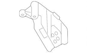 Кронштейн опоры кпп Porsche Cayenne 958 11-17