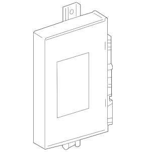 KEYLESS ENTRY CONTROL MODULE UNIT Mercedes W221 сломано крепление