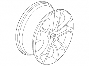 Комплект дисков R18 4шт Ford Escape MK3 13-19 тип 1 хром