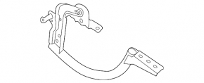 Петля крышки багажника правая Ford Focus mk3 11-18 4d