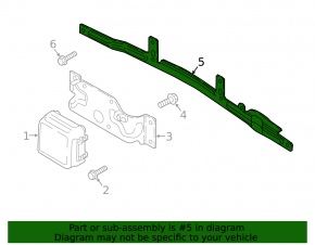 Suport TV inferior pentru Mazda CX-3 16-21 pentru Distronic