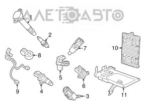Блок ECU компьютер двигателя Dodge Journey 11-14 2.4