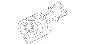 Корпус лючка бензобака Audi Q3 83A 19-25