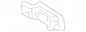 Плафон освещения багажник Mercedes W211