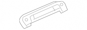 Ручка потолка задняя правая Mercedes W167 GLE 350 450 20-21 бежевая