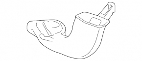 Воздухоприемник Chevrolet Cruze 11-16