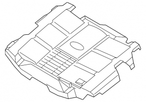 Накладка двигателя Subaru Outback 10-14 3.6
