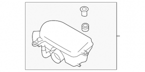 Rezonatorul de admisie pentru Subaru Forester 08-13 SH