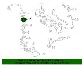 Клапан EGR Nissan Altima 19-24 2.5