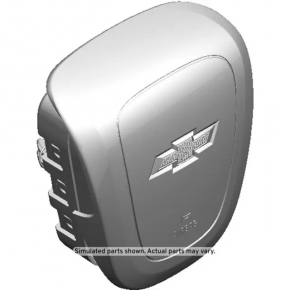 Подушка безопасности airbag в руль водительская Chevrolet Volt 11-15 черн