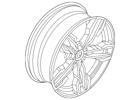 Диск колесный R21x9,5J BMW X3 G01 22-24 718M стиль