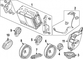 Difuzor usa fata dreapta Honda Accord 23-