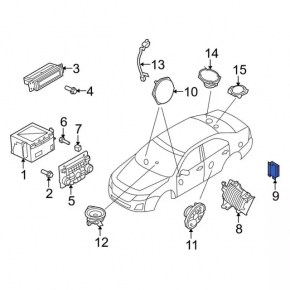Усилитель аудио Lincoln MKC 15-16