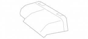 Воздухоприемник правый Mercedes A-class V177 19-22 M260