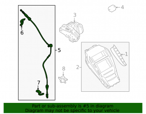 Трос коробки передач Ford Fusion mk5 13-16