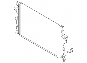 Radiator de racire cu apa Kia Niro 17-22 HEV, PHEV