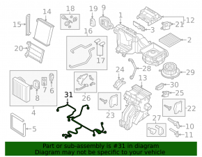 Проводка печки Audi A3 8V 15-20