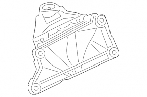 Кронштейн двигателя правый BMW X3 F25 13-17 2.0T