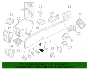 Кнопка таймера зарядки Nissan Ariya 23-26