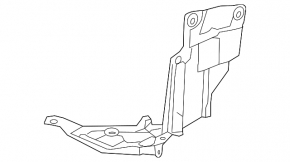Защита арки боковая передняя правая Honda HR-V 16-22
