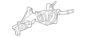 Корпус термостата Honda Accord 13-17 3.5
