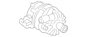Sistem de răcire motor Audi Q5 8R 09-16 hibrid