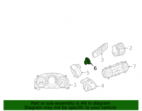 Кнопка start/stop Infiniti QX30 17-