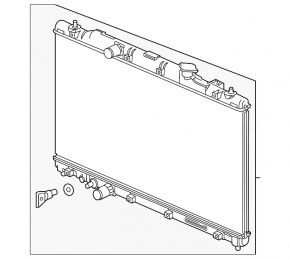 Radiator răcire cu apă Honda HR-V 23-26 2.0T