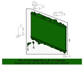 Radiator răcire cu apă Honda HR-V 23-26 2.0T
