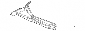 Grila stergatoarelor din plastic dreapta pentru Honda Accord 13-17 fără garnitură