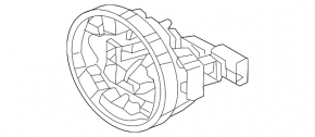 Baza emblemei grilei Lexus RZ 23-26