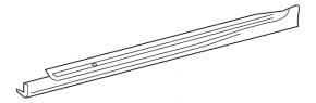 Pragul dreapta pentru Lexus GS350 GS450h 13-15 pre-restyling