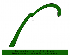 Накладка крыла арка задняя левая Jaguar E-Pace 18-23