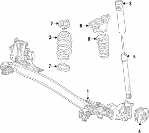 Ступица задняя левая Mazda CX-50 23-26
