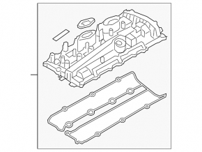 Крышка клапаная BMW X3 G01 18-24 S58, S58T