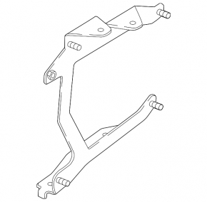 Кронштейн ECU Mitsubishi Eclipse Cross 18-24
