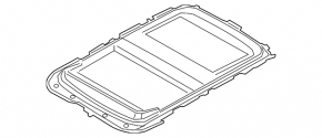 Люк в сборе Mini Cooper F56 3d 14-18