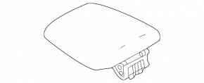 Подлокотник Ford Focus mk3 15-18 рест, кожа, черный