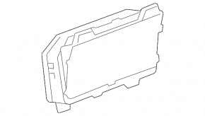 Щиток приборов Chevrolet Volt 11-15 124k
