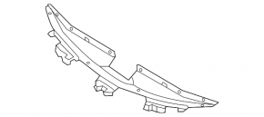 Накладка телевизора Hyundai Sonata 11-15