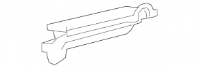 Воздухоприемник печки Toyota Camry v70 18-24